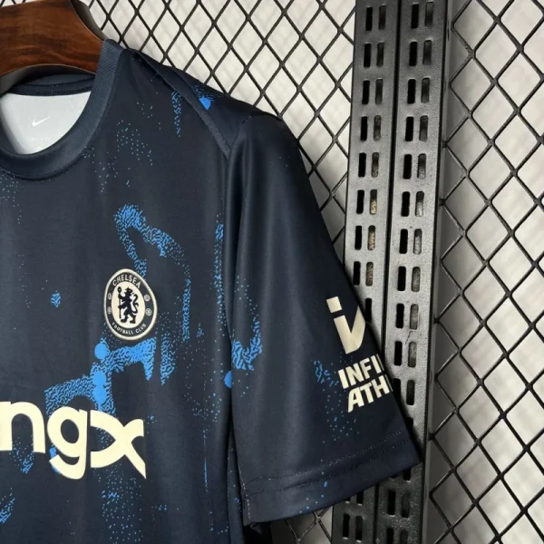 24-25 Chelsea Pre-Match Football Shirt - Image 5