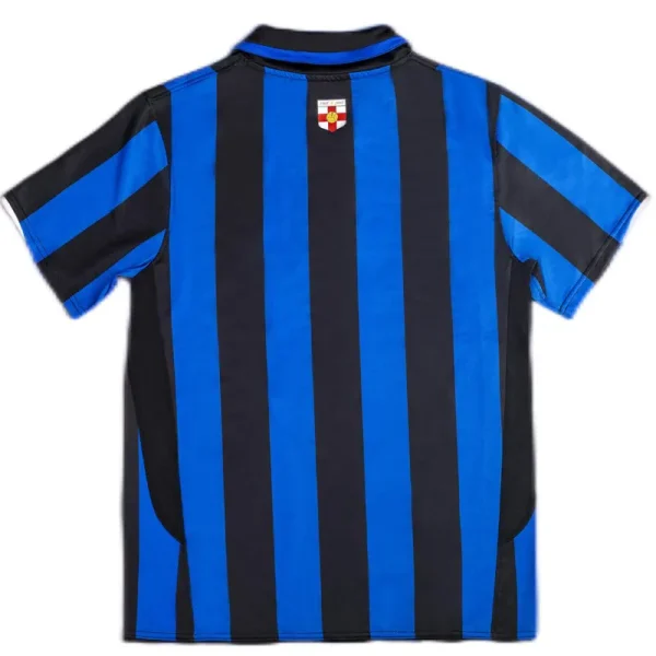 07-08 Inter Milan Retro 100th Anniversary Home Jersey - Image 6