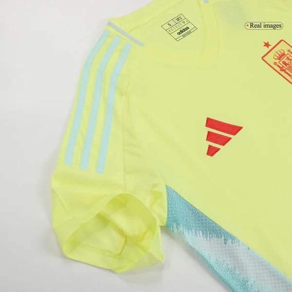 Spain Away Kit(Jersey+Shorts) Soccer Uniform Euro 2024 - Image 4