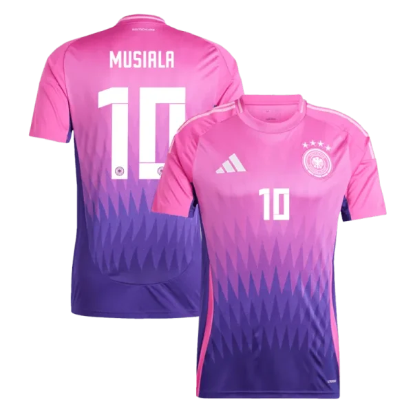 Germany Away KROOS #8 MUSIALA #10 HAVERTZ #7 WIRTZ #17 Jersey EURO 2024 - Image 2