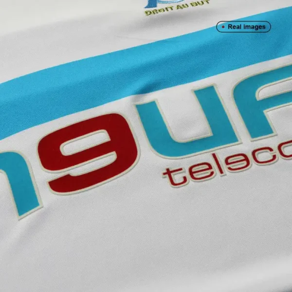 05-06 Marseille Retro Jersey Home - Image 8