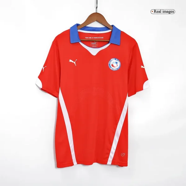Chile 2014  Retro Jersey Home - Image 9