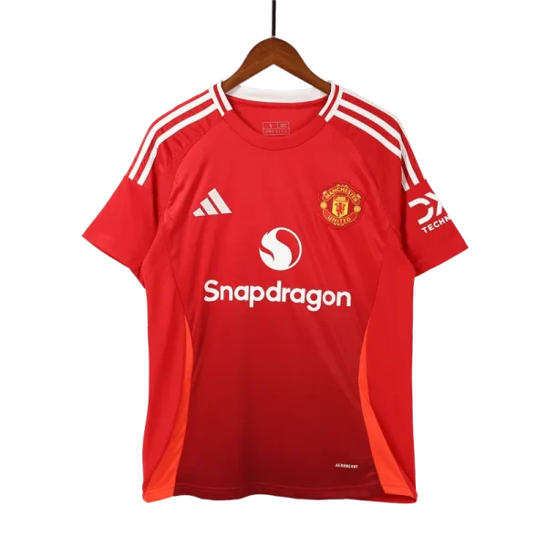 24-25 Manchester United Home Kit(Jersey+Shorts) - Image 3