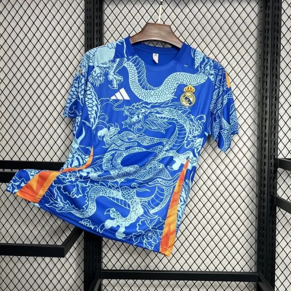 24-25 Real Madrid Blue Dragon Special Edition Jersey - Image 8