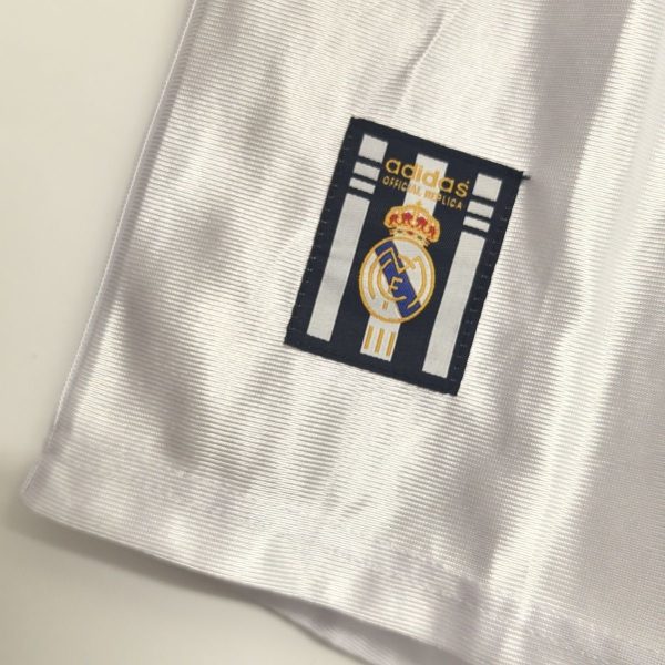 Real Madrid Retro Jersey Home Shirt 1998-00 - Image 7