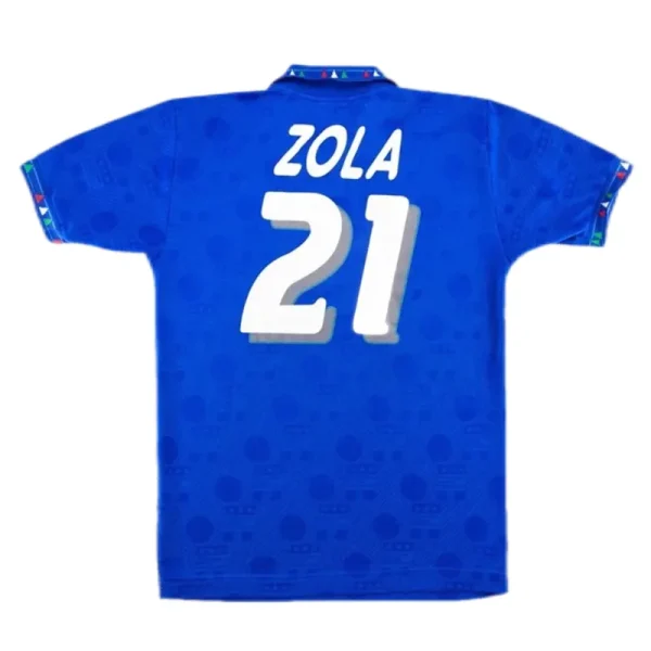 Italy Retro Jersey Home World Cup 1994 - Image 5