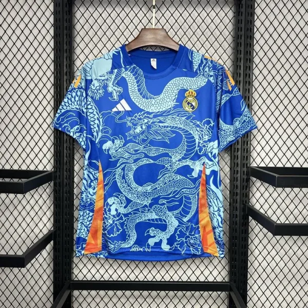 24-25 Real Madrid Blue Dragon Special Edition Jersey - Image 9