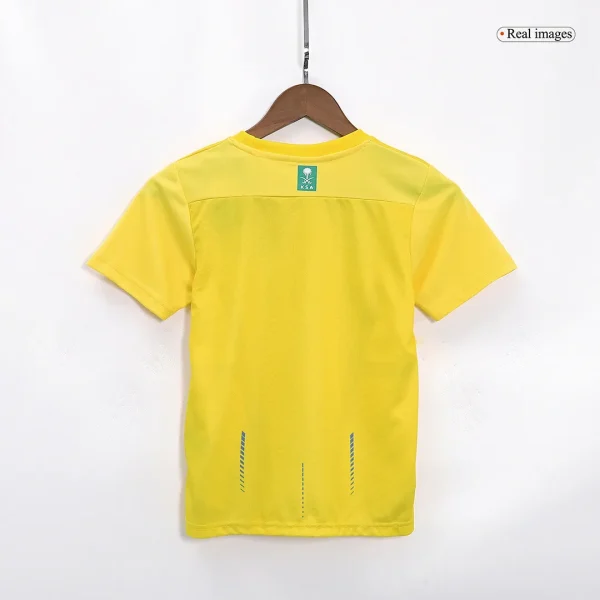 2023/24 Kids Al Nassr Home Kit Jersey+Shorts - Image 3