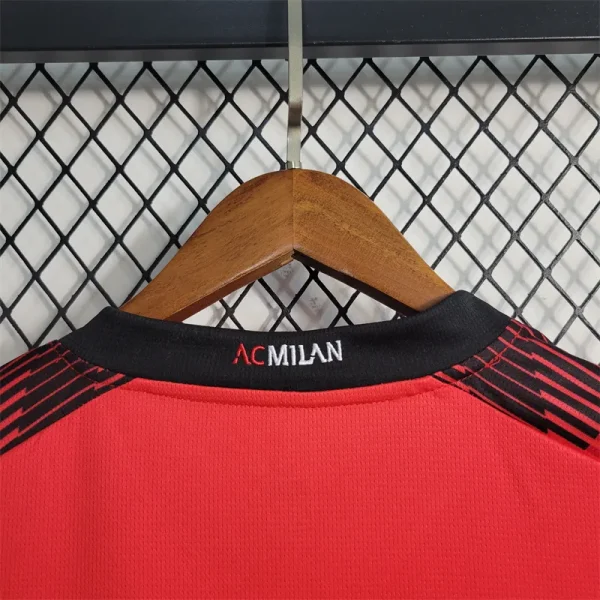 23-24 AC Milan Home Kit(Jersey+Shorts) - Image 10