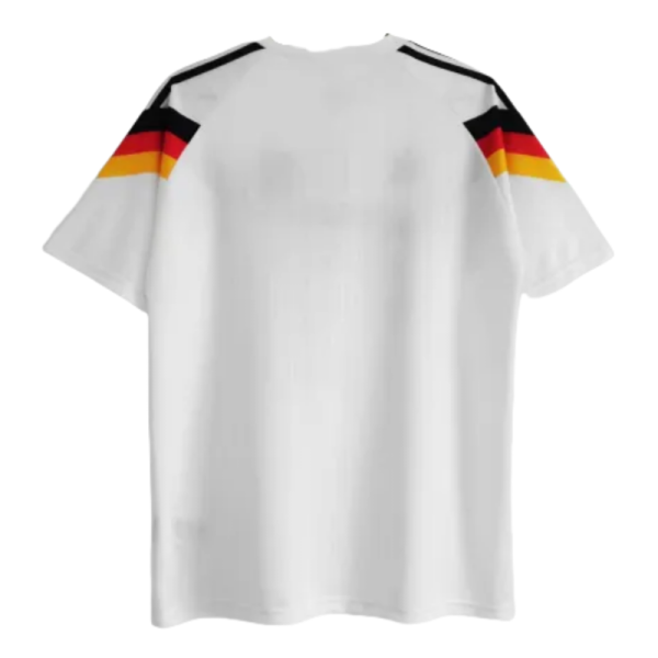 West Germany Retro Jersey Home World Cup 1990 - Image 2