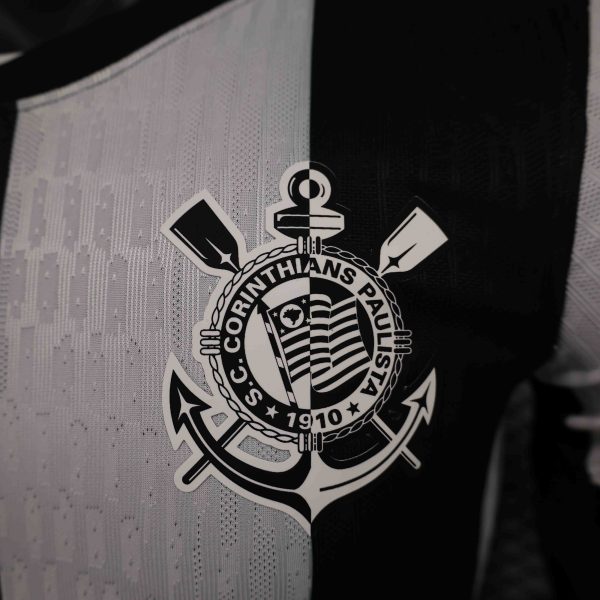 Corinthians Third Away Shirt Football Jersey Player Version 24-25 - Image 5