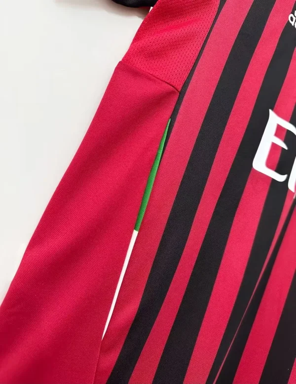 11-12 AC Milan Retro Jersey Home - Image 7