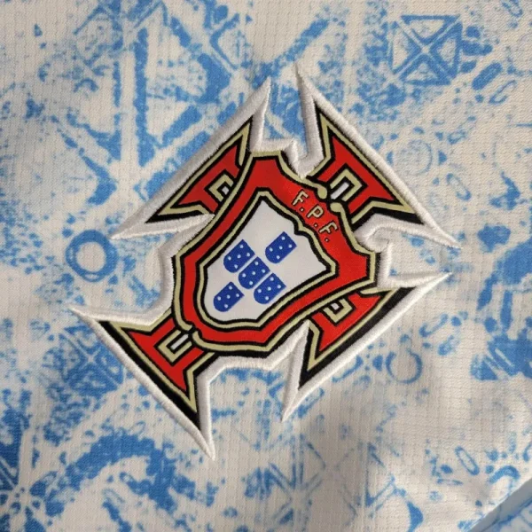 2024 Portugal Nation Away Long Sleeve Jersey Euro - Image 4