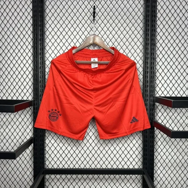 24-25 Bayern Munich Home Soccer Shorts - Image 6