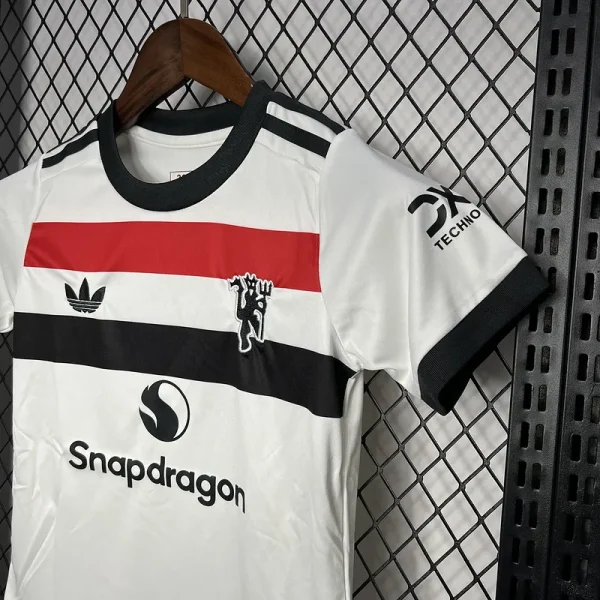 24-25 Manchester United Third Away Kids Jersey+Shorts - Image 4