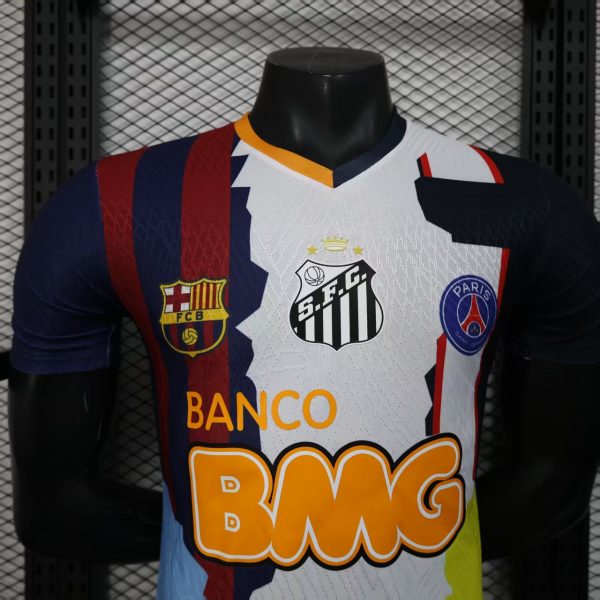 Neymar jr #11 shirt Barcelona United Club Player version football jersey 2025 - Image 3