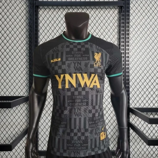 24-25 Liverpool x LeBron James Joint Edition Kit Player Version Shirt Football Jersey - Image 2