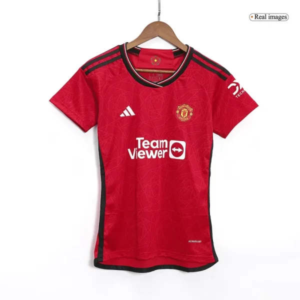 23-24 Women's Manchester United Home Jersey - Image 3