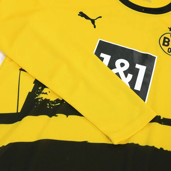 23-24 Borussia Dortmund Home Long Sleeve Jersey - Image 7