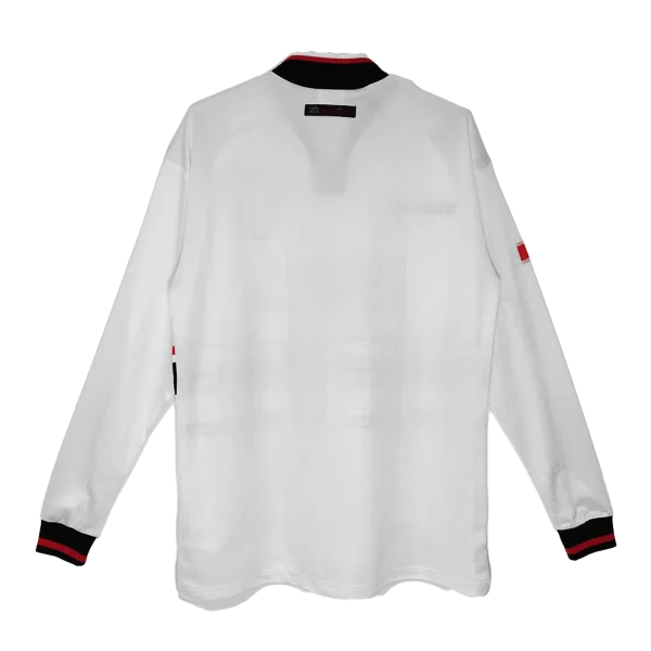 1998/99 Manchester United Retro Long Sleeve Away Jersey - Image 2