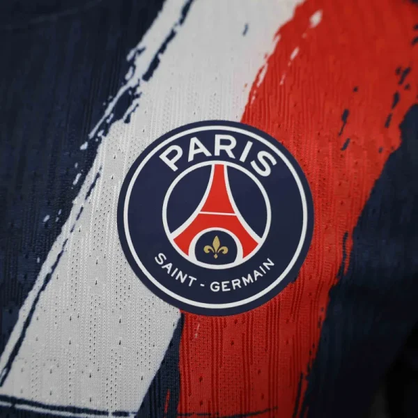 24-25 PSG Home Long Sleeve Kit Player Version Shirt Soccer Jersey - Image 7