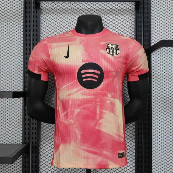 25-26 Barcelona  pink player version third kit concept jersey - Image 2