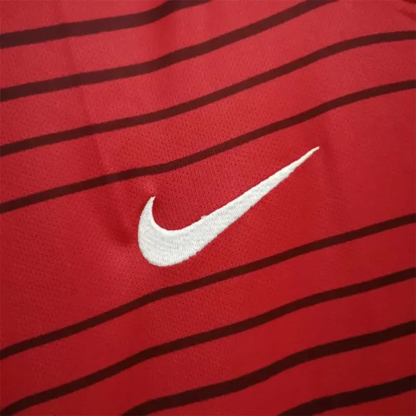 2014 Portugal Retro Jersey Home World Cup - Image 5