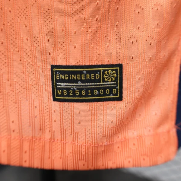2025/26 Barcelona Players' Special Orange Football Shirt - Image 7