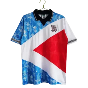 1990 England Retro Soccer Jersey Mash-Up