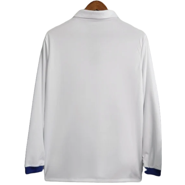 2016/17 Real Madrid Retro Long Sleeve Home Jersey - Image 2
