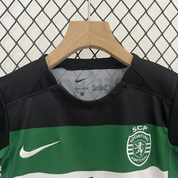 Kids Sporting CP Home Jerseys 2024-25 - Image 3