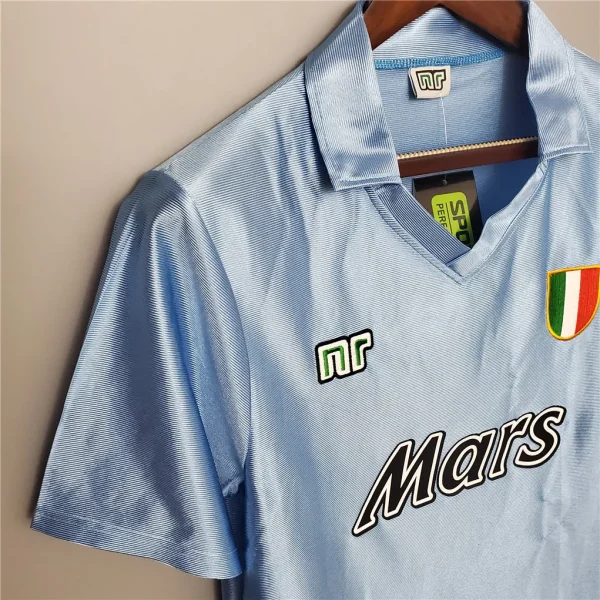 1990/91 Napoli  Retro Jersey Home - Image 8
