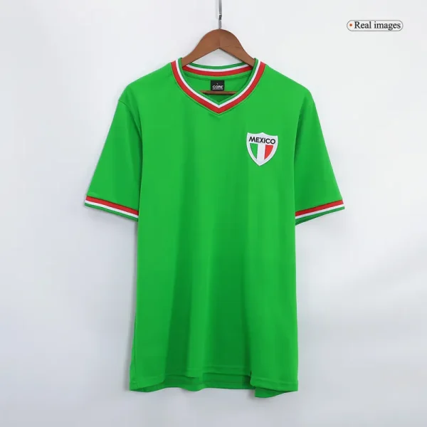 Mexico World Cup 1970  Retro Jersey Home - Image 8