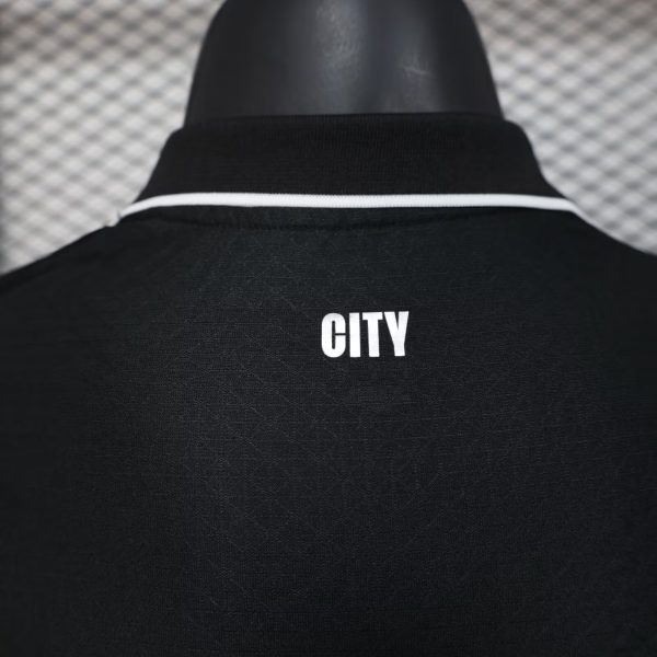 Manchester City Black 3th Away Football Shirt 2025/2026  Player Version - Image 8