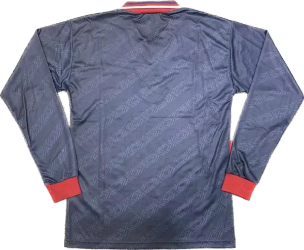 Ajax 1995/96 Retro Jersey Away Long Sleeve - Image 2