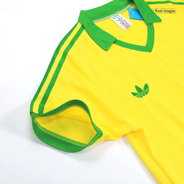 Brazil Retro Home Jersey 1977 - Image 7