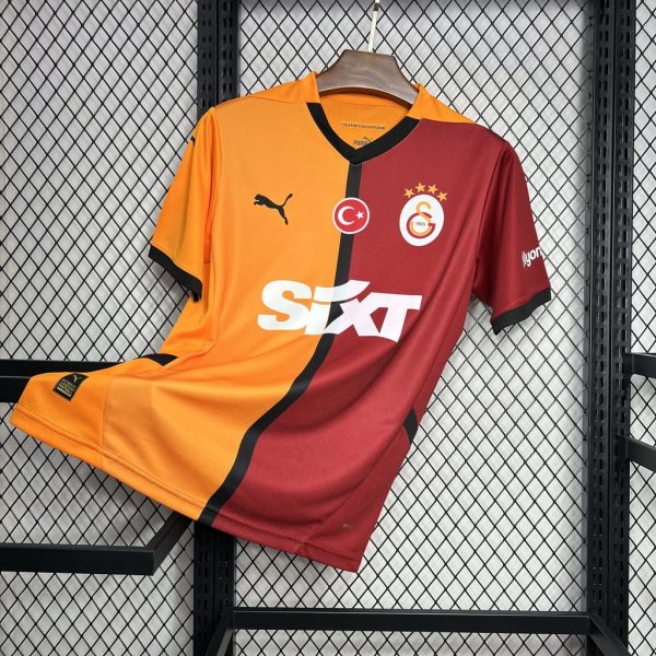 24-25 Galatasaray Home Kit Football Uniforms Sport - Image 3