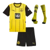 Kids Borussia Dortmund Custom Home Full Soccer Kits 2024-25