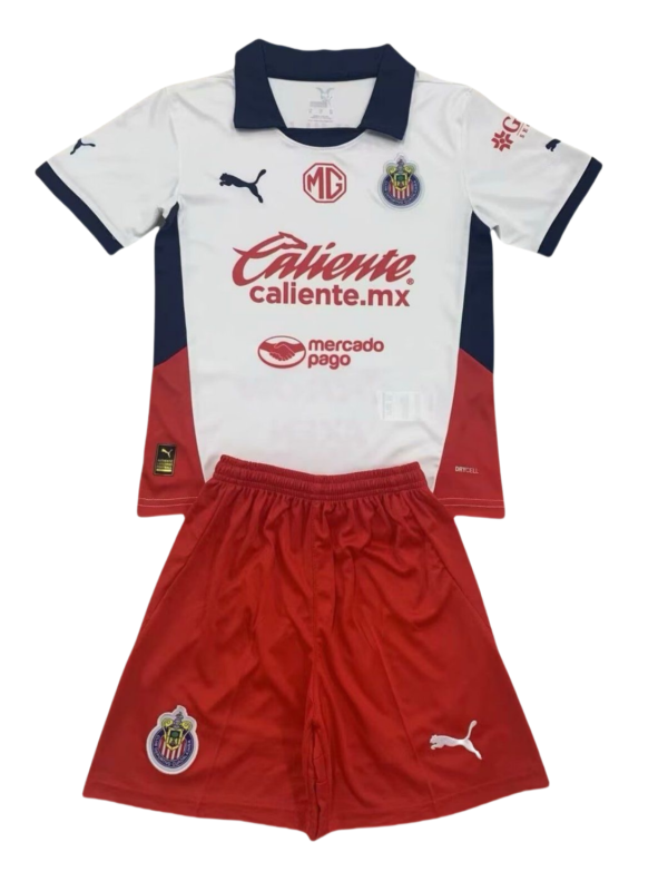 2024-25 Kids Chivas Away Kit(Jersey+Shorts) - Image 2