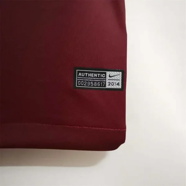 2014 Portugal Retro Jersey Home World Cup - Image 7