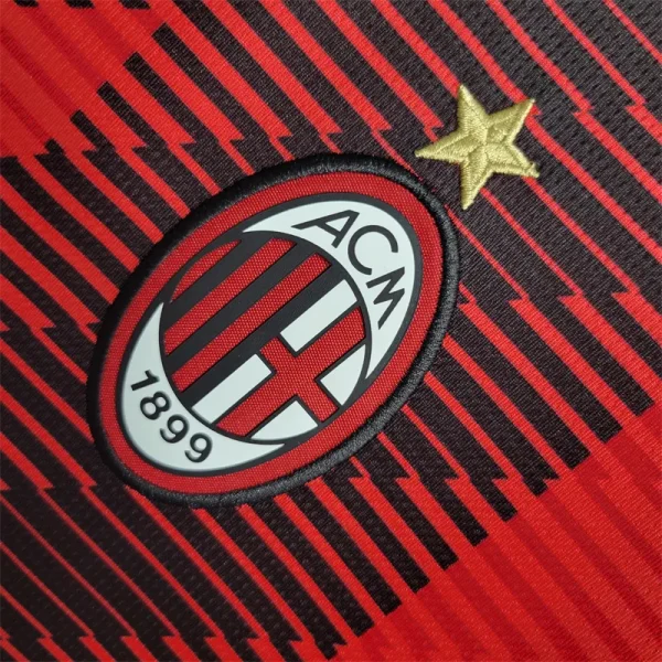 23-24 AC Milan Home Kit(Jersey+Shorts) - Image 8