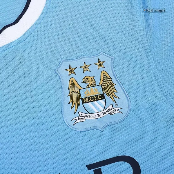 2011/12 Manchester City Retro Home Jersey - Image 5