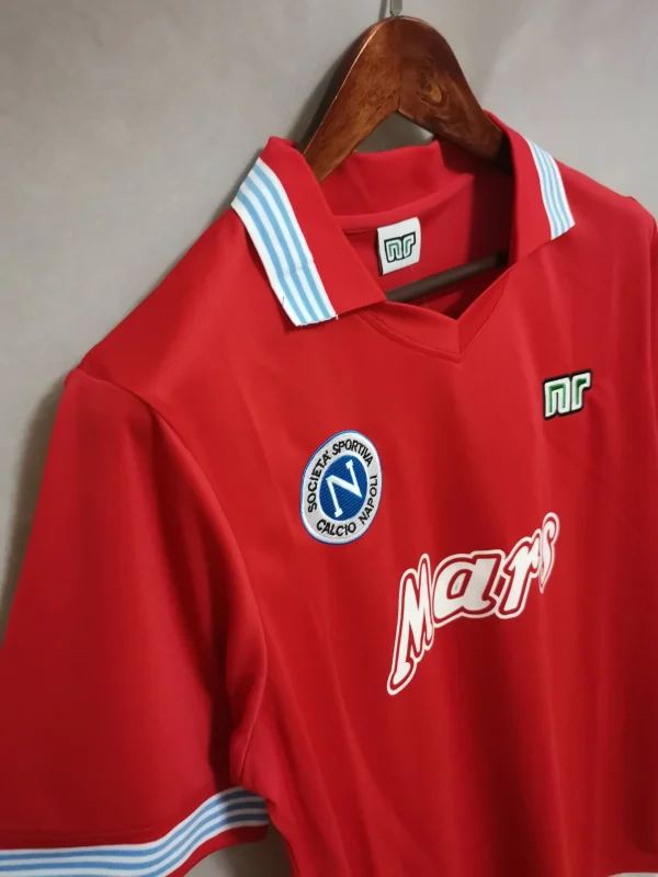 1988/89 Napoli Retro Jersey Third Away - Image 6