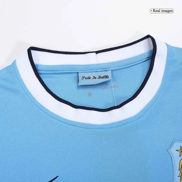 2011/12 Manchester City Retro Home Jersey - Image 4