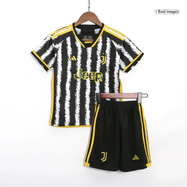 2023-24  Kids Juventus Home Jersey Kit - Image 3