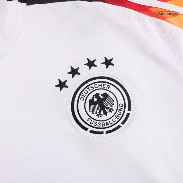 Germany Home KROOS #8 MUSIALA #10 HAVERTZ #7 WIRTZ #17 Jersey EURO 2024 - Image 8