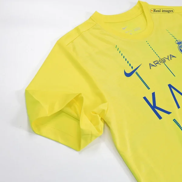 2023/24 RONALDO #7 Al Nassr Home Jersey - Image 5