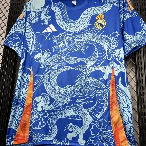 24-25 Real Madrid Blue Dragon Special Edition Jersey - Image 7