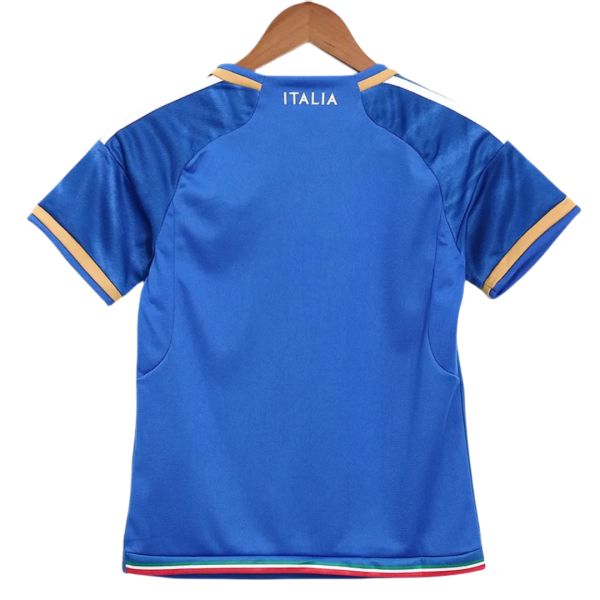 Kids Italy Home Jersey Kit Replica 2023 - Image 2