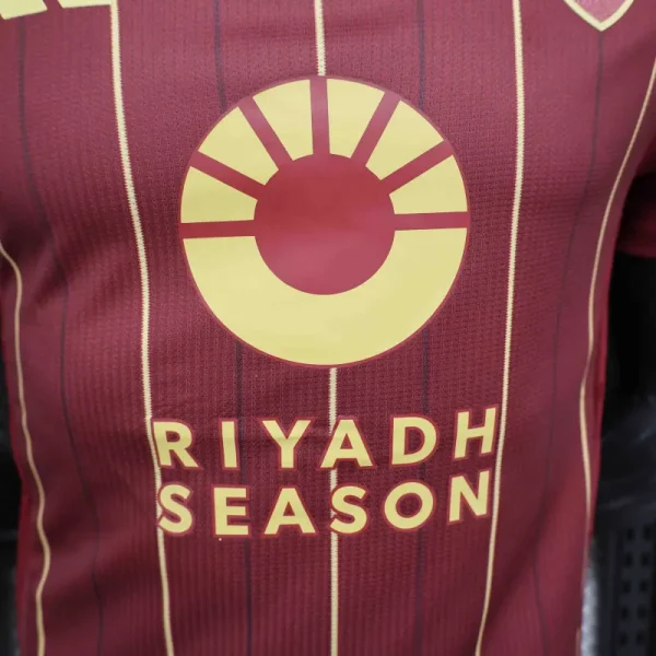 24-25 AS Roma Home Player Version - Image 3